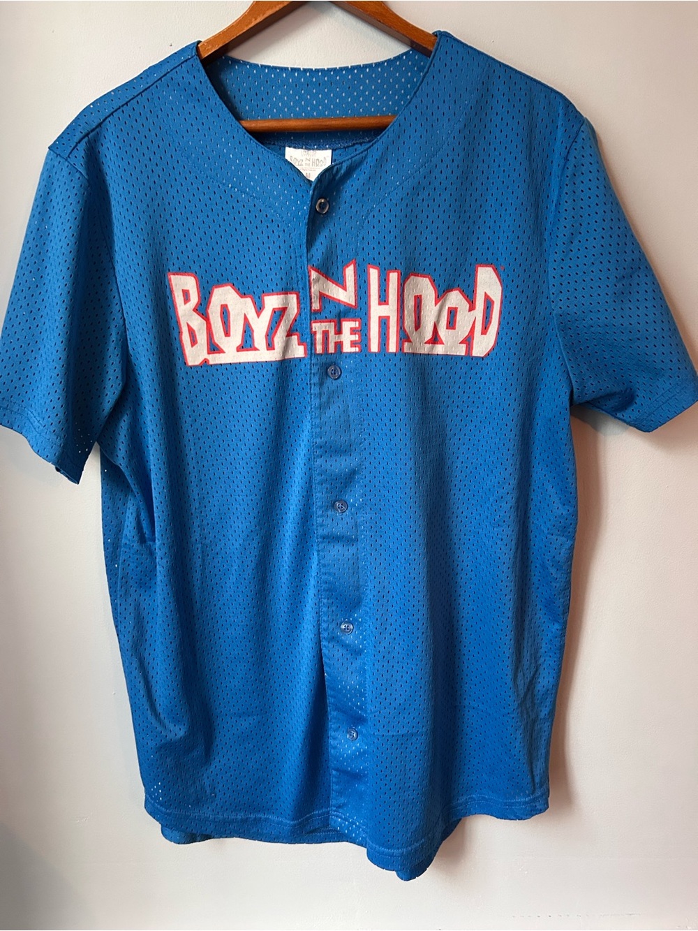 Boyz in the Hood S. Central 1991 Jersey T Shirt- Men’s Sz Medium Blue 90s